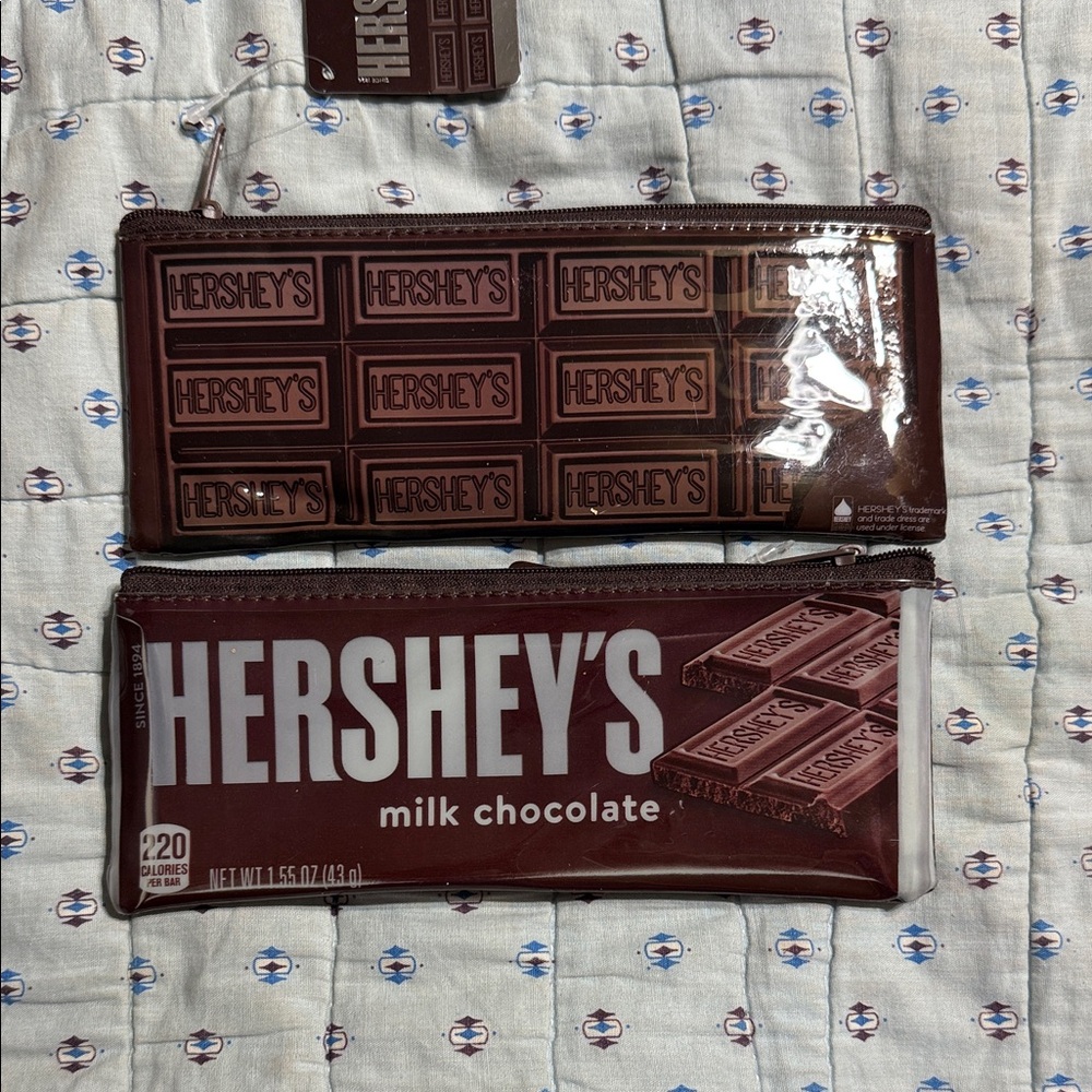 Hershey's Chocolate Bar pencils case